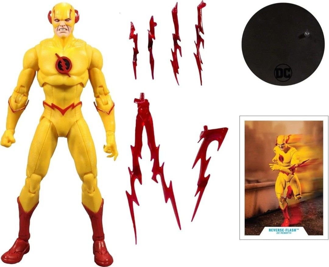 McFarlane Toys DC Multiverse Reverse Flash 7" Action Figure with Accessories