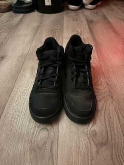 black Nike Court Borough Mid 2