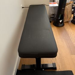 REP Fitness FB-3000 Flat Bench - Metallic Black  