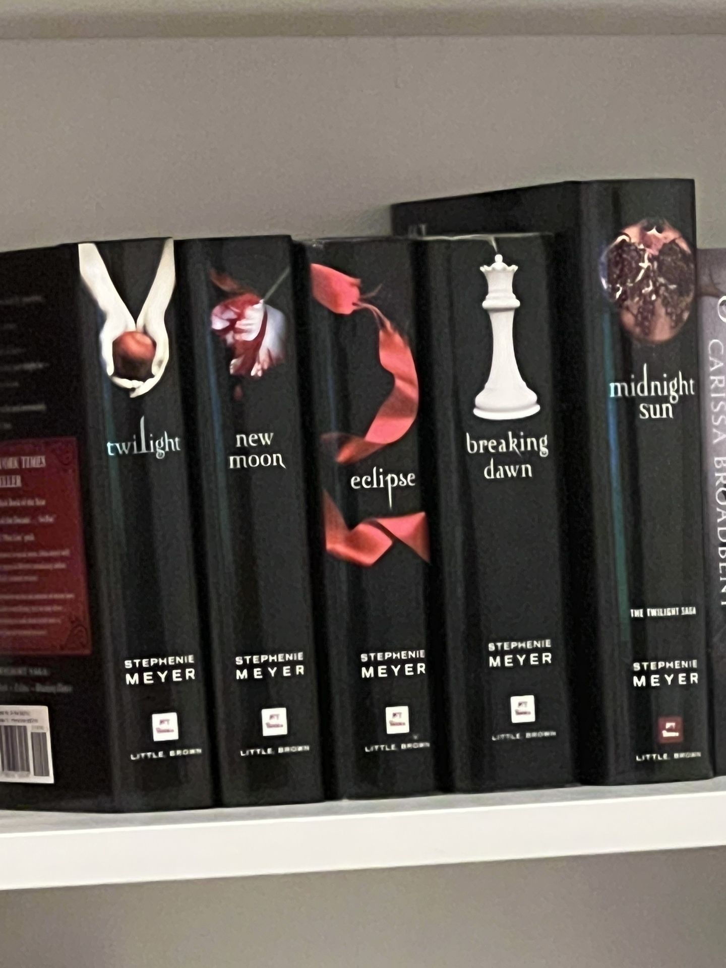 Twilight Hard Cover Book Set