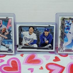 Ohtani Dodgers Baseball Cards