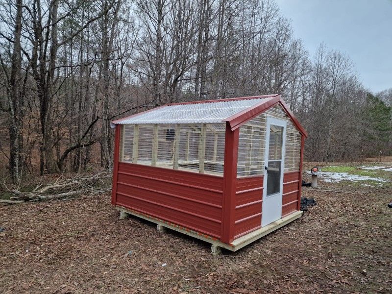 Shed Style Greenhouse
