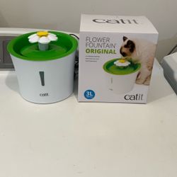 Cat Water Fountain