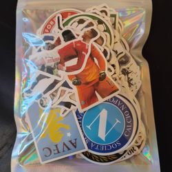 Soccer Stickers lot of 200 
