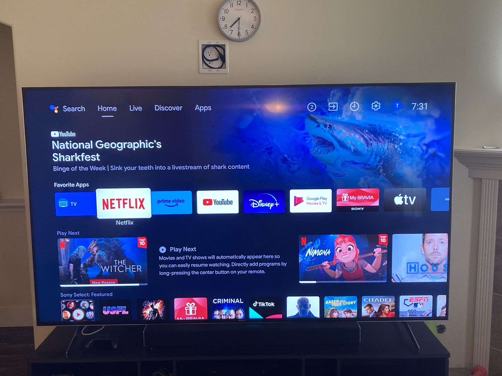 TV Sony 85 Inch 900h