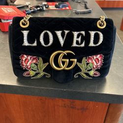 Gucci Velvet GG Marmont 