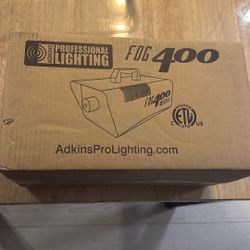Adkins Fog 400 Fog Machine — Professional Fogger for DJ/Events
