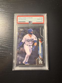 Gavin Lux Rookie Chrome PSA 10