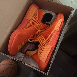 Pharrell HU NMD Orange Size 10.5