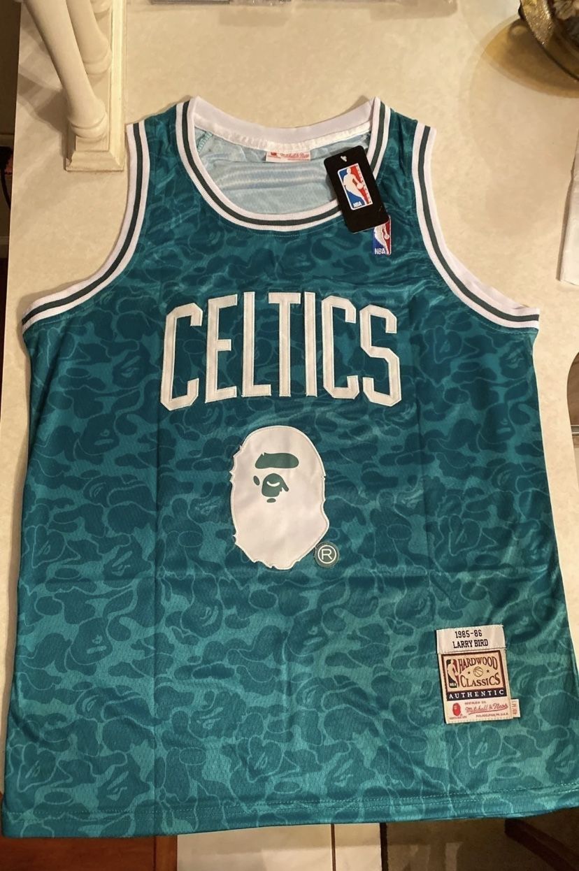 Boston Celtics Larry Bird Bape Jersey