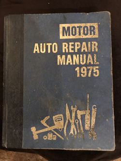 Auto repair manual