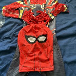 spiderman kids size 10-12 new