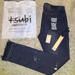 Ksubi black washed jeans 