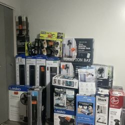 All Types Of Fans & Vacuums For Sale 