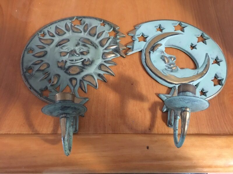 Wall hanging metal art