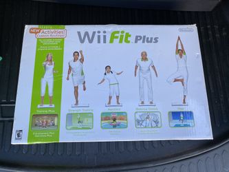 Wii Fit Plus Board And Game Brand New