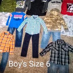 Boy's Size 6 Bundle 