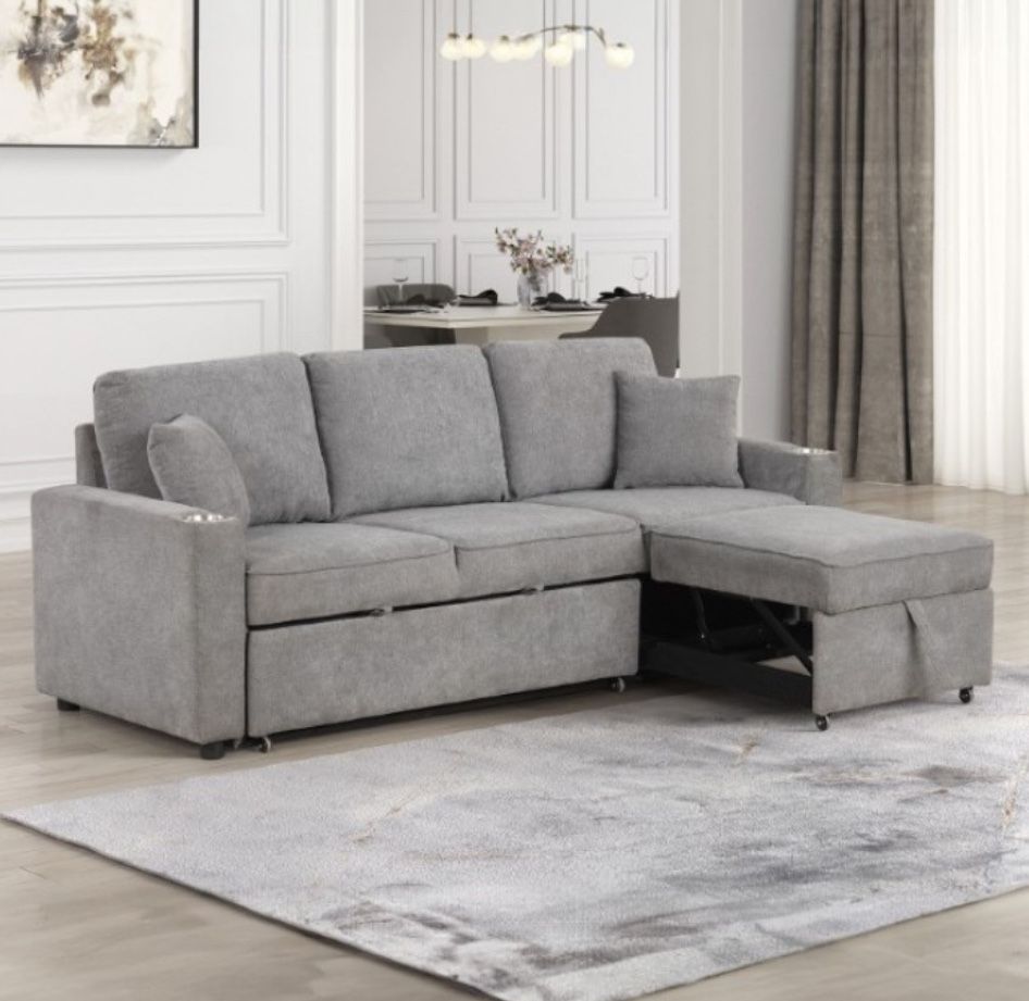 New Sleeper Sectional Couch / Free Delivery