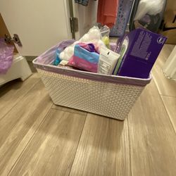 Container Store X-Large Cottage Woven Storage Bin