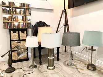Floor lamp nightstand lamps modern vintage 24 “ to 5 ft starting at $25