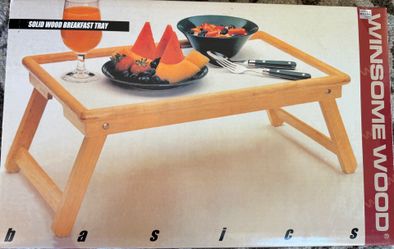 Open box Solid wood breakfart tray
