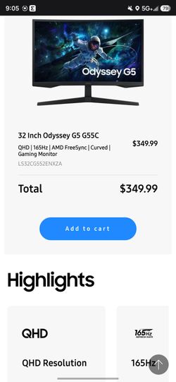 1440p Gaming Monitor 32 inch