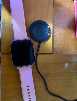 Smart watch, with charger.