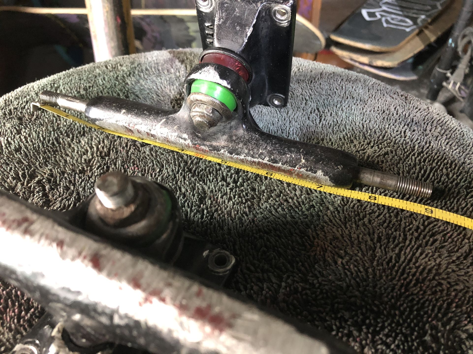 Vintage Stage 1 80’s Venture Skateboard Trucks. 9 Inches Wide