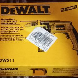 Dewalt Dw 511 Heavy Duty Hammer Drill 