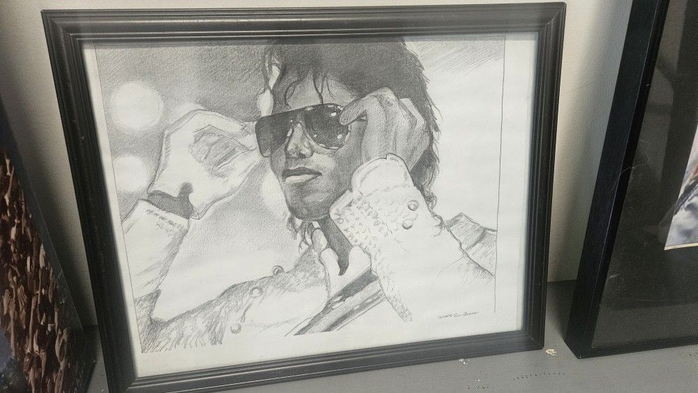 Michael jackson pencil art