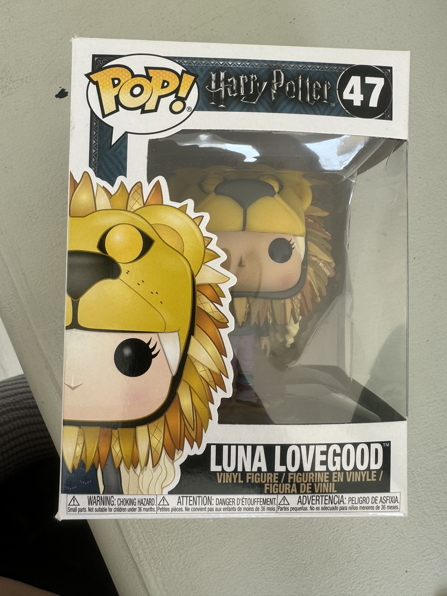 Luna Lovegood Lion Head Funko pop! (Harry Potter)