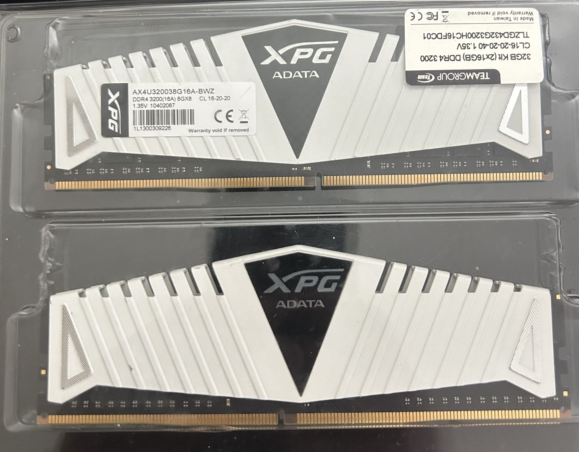 XPG 16GB RAM