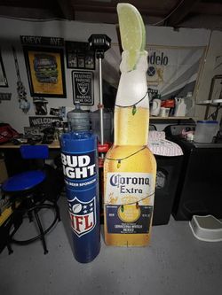 Corona & Bud Light Beer Stands