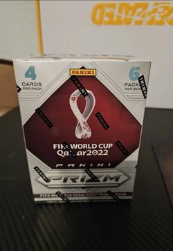 Panini 2022 FIFA World Cup Prizm Soccer Blaster Box - 24 Cards