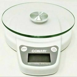 Conair Digital Food Scale Battery Operated 11 lb Capacity Model CNF1130 NEW