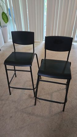 Two IKEA Bar Stools