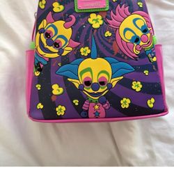 Loungefly Killer Klowns From Outer Space Mini Backpack  