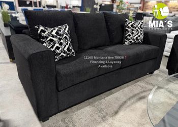 2 Piece Living Room Set Sofa and Loveseat