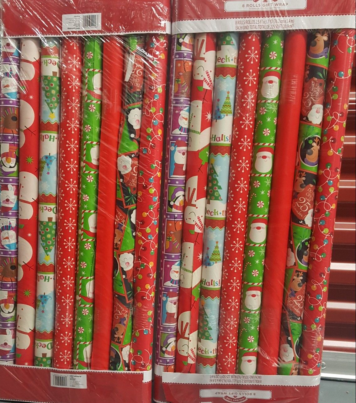 Christmas wrapping papers