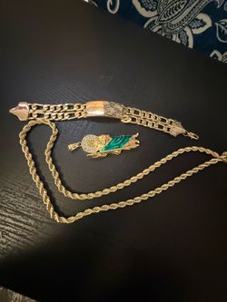 14 k laminated gold