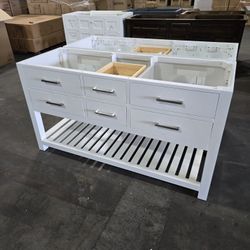 60" Dalton Bathroom Vanity Solid Wood 