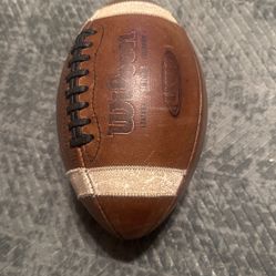 Wilson GST Leather Football