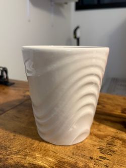White Planter Pot