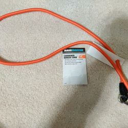 FAST SALE! HAULMASTER 48" Carabiner Bungee Cord (Orange, High-Vis)