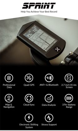 Xoss Sprint Smart Cycling Computer