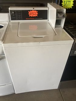 Speed Queen Washer Coin Operated And Repair