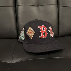 Boston Red Sox Fitted Hat Size 7 1/4 