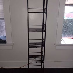 5 tier Black wire shelf