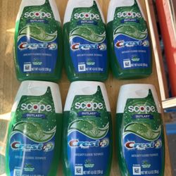 Scope Squeezable, Toothpaste, Bundle