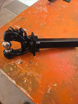 Combination hitch pintle hitch and ball 6 ton maximum 2 inch ball heavy duty $80